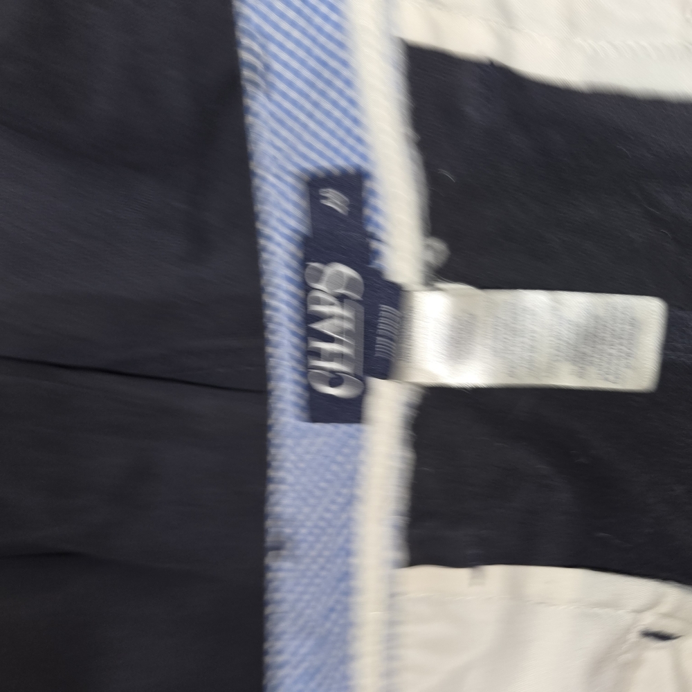 Chaps Men's Flat Front Shorts - Black
